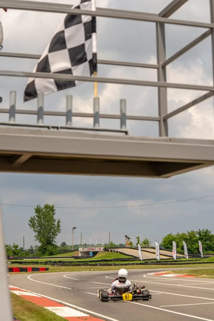 Kart racing at Hamilton Karting Complex